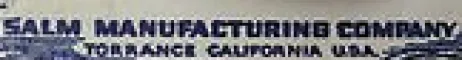 Salm Manufacturing Co Salm Manufacturing Co