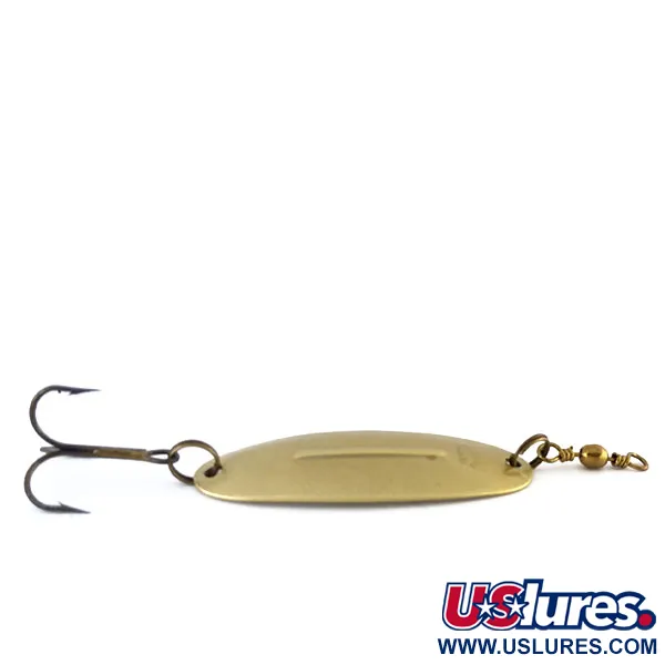 Vintage Williams Wabler W40, 1/4oz Brass fishing spoon #10001