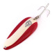 Vintage  Eppinger Dardevle Dardevlet , 3/4oz Red / White / Nickel fishing spoon #10009