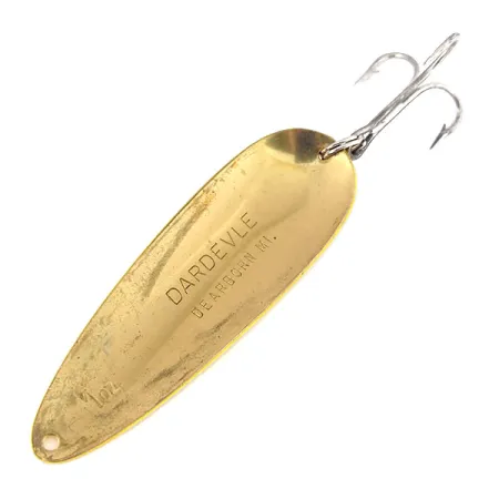 Vintage Eppinger Dardevle, 1oz Five of Diamond fishing spoon #10010