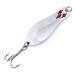 Vintage   Herter's Canadian Spoon, 1/3oz Nickel / Red fishing spoon #10013