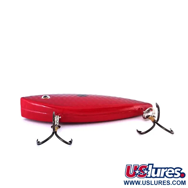 Vintage   Vintage Strike King Diamond Shad (1980s), 2/5oz Dark Red fishing lure #10019