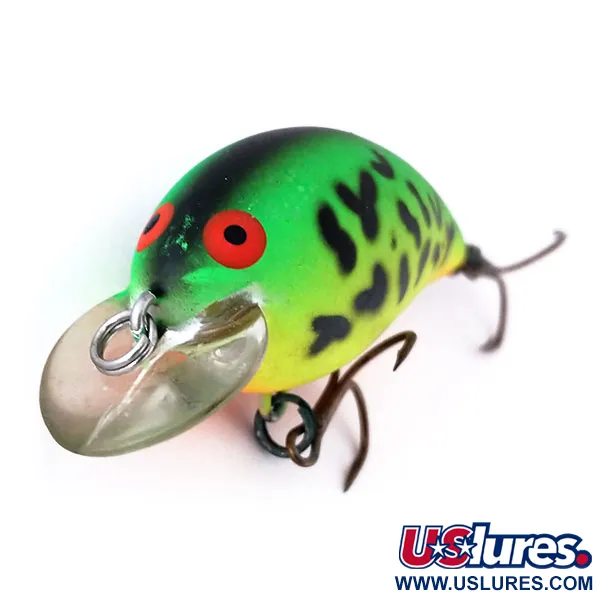 Vintage   Bomber model A, 1/3oz Fire Tiger fishing lure #10025