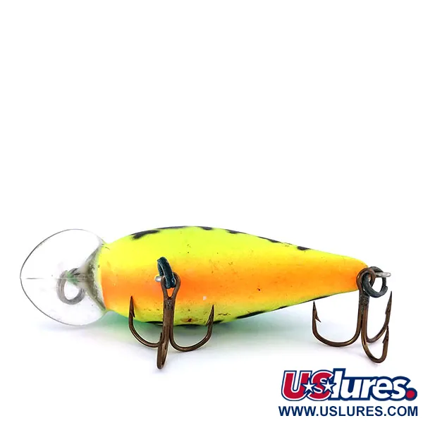 Vintage   Bomber model A, 1/3oz Fire Tiger fishing lure #10025