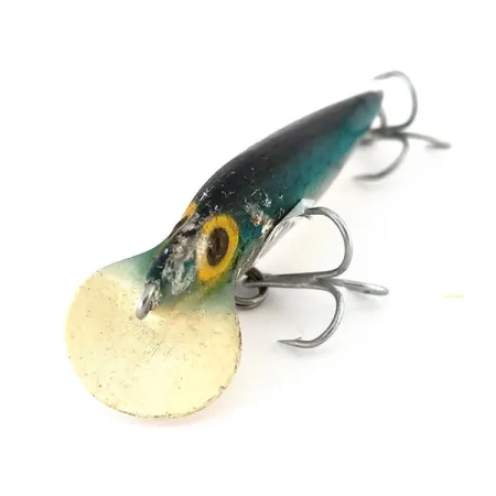 Vintage Storm Thin Fin Shiner Minnow, 1/8oz Blue fishing lure #10029