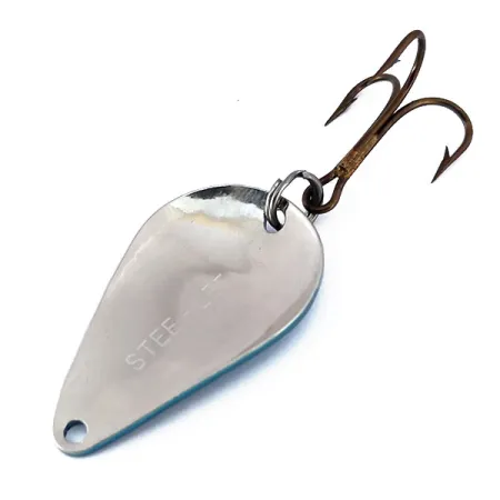 Acme Stee-Lee, 1/2oz Hammered Blue / Nickel fishing spoon #10853
