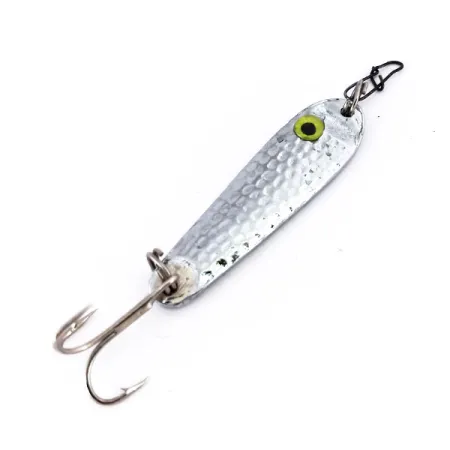 Vintage Bass Pro Shops, 3/4oz Hammered Nickel fishing spoon #10041