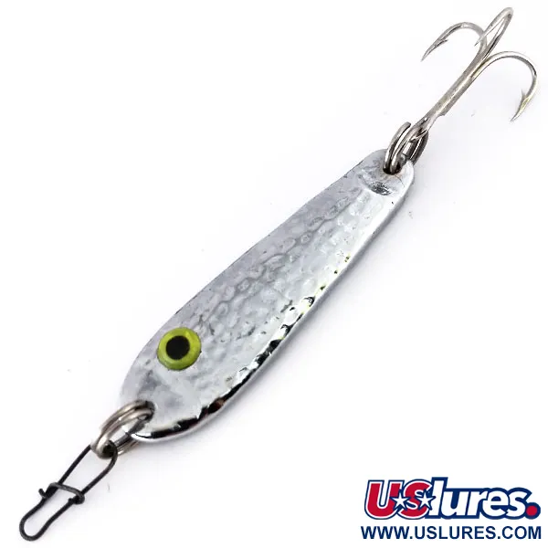 Vintage   Bass Pro Shops, 3/4oz Hammered Nickel fishing spoon #10041