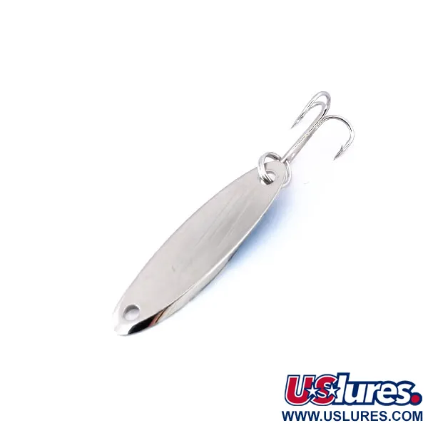 Vintage  Acme Kastmaster , 1/8oz Nickel / Blue fishing spoon #10051