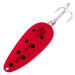 Vintage  Eppinger Dardevle Rok't Devlet UV, 1 1/4oz Red / Black / Nickel fishing spoon #10062