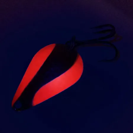 Acme Stee-Lee UV, 1/2oz Nickel / Orange fishing spoon #10371