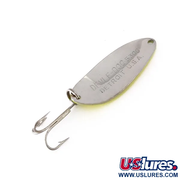  Eppinger Dardevle Devle Dog 5300 UV, 1/3oz  fishing spoon #10084