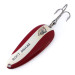 Vintage  Eppinger Dardevle Rok't Devlet, 1 1/4oz Red / White / Nickel fishing spoon #10109