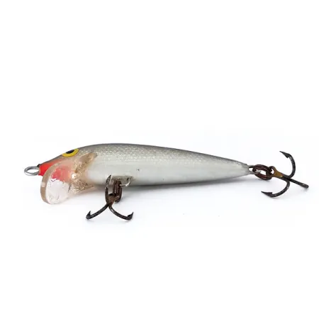 Vintage Rapala Original Floater F5, 3/32oz S (Silver) fishing lure #10119