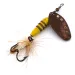 Vintage   Myran Tony , 1/4oz Bronze (Brass) / Yellow spinning lure #10144