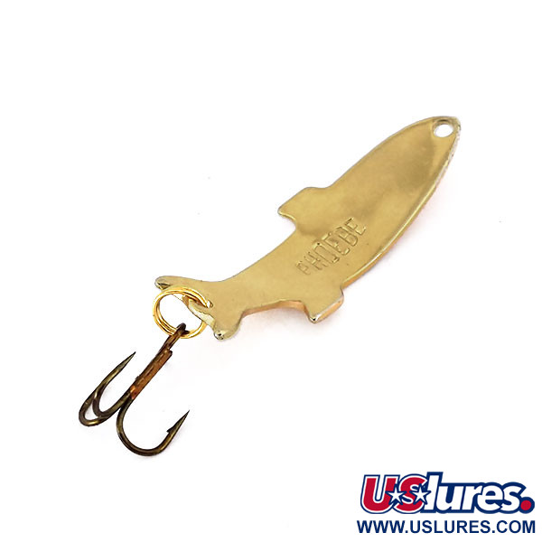 Vintage   Acme Phoebe, 1/8oz Gold fishing spoon #10157