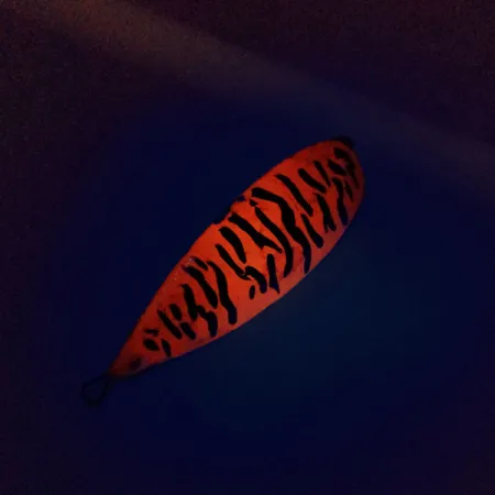 Vintage Weedless Johnson Silver Minnow UV, 3/5oz fishing spoon #10161