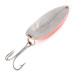  Eppinger Dardevle Devle Dog UV Glow, 2/3oz White / Orange / Nickel fishing spoon #10166