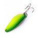  Seneca Little Cleo UV, 1/4oz Yellow / Green / Nickel fishing spoon #10168