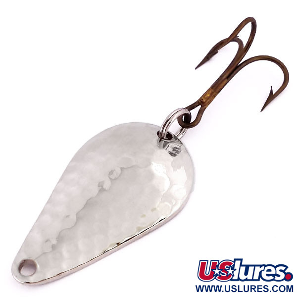   Acme Stee-Lee​, 1/2oz Hammered Nickel fishing spoon #10180