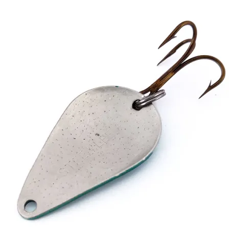 Acme Stee-Lee​, 1/2oz Hammered Nickel / Green fishing spoon #10368