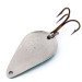   Acme Stee-Lee​, 1/2oz Hammered Nickel / Green fishing spoon #10368