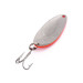  Eppinger Dardevle Devle Dog 5200 UV, 1/4oz Fluorescent Red / Nickel / Red Glitter fishing spoon #10212