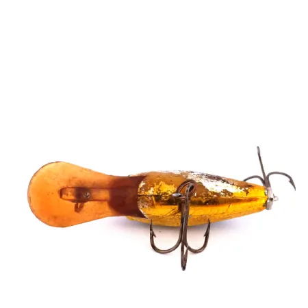 Vintage Bill Norman Little Scooper, 1/4oz Gold fishing lure #10214