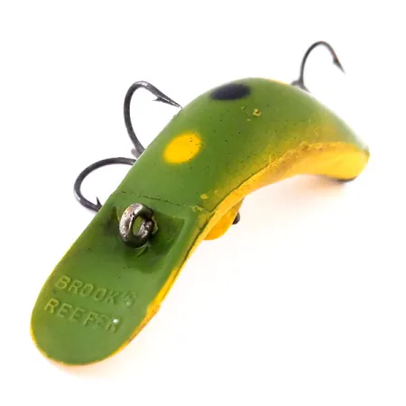 Vintage Other Brooks Reefer, 1/4oz Frog fishing lure #10221