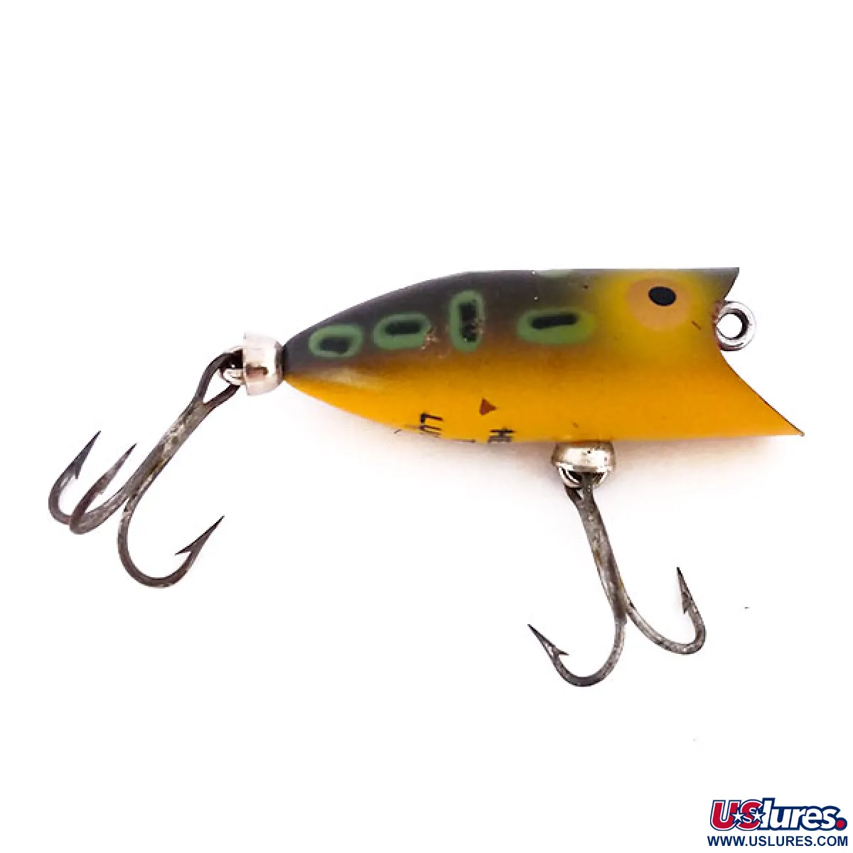 Vintage Heddon Tiny Lucky 13, 3/16oz Frog fishing lure #10224