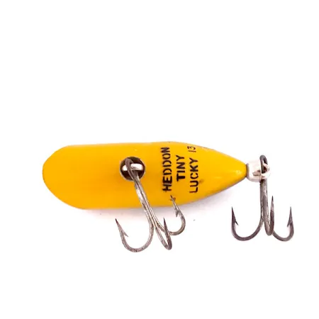 Vintage Heddon Tiny Lucky 13, 3/16oz Frog fishing lure #10224