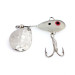 Vintage  Mann's Bait  Little George, 1/2oz Nickel / White fishing #10231
