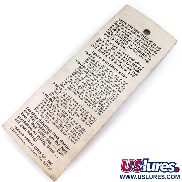 Hopkins No=Eql Jig Lure