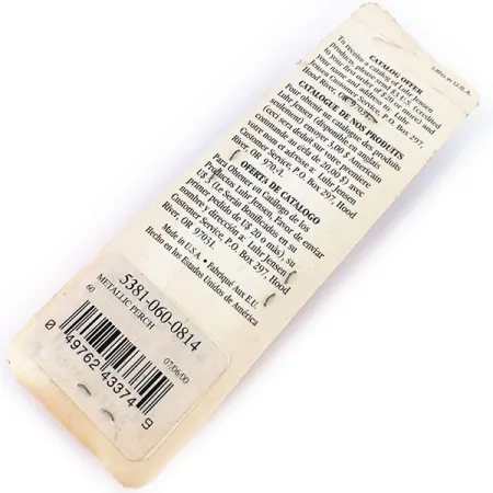 Luhr Jensen Nordic #60, 2oz Fire Tiger fishing spoon #10240