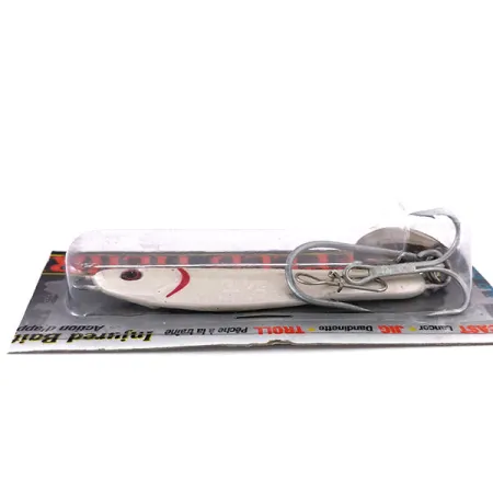 Luhr Jensen Crippled Herring Jig Lure, 1 1/2oz Pink Pearl fishing spoon #10376