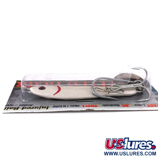   Luhr Jensen Crippled Herring Jig Lure, 1 1/2oz Pink Pearl fishing spoon #10376