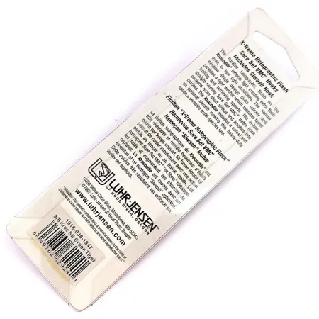 Luhr Jensen Krocodile Die #3 Holographic, 1/2oz Fire Tiger fishing spoon #10251