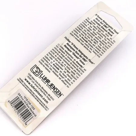 Luhr Jensen Krocodile Die #3 Holographic, 1/2oz Blue fishing spoon #10252