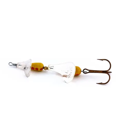Panther Martin Minken Tandem, 1/2oz Nickel / Yellow / Red spinning lure #10868