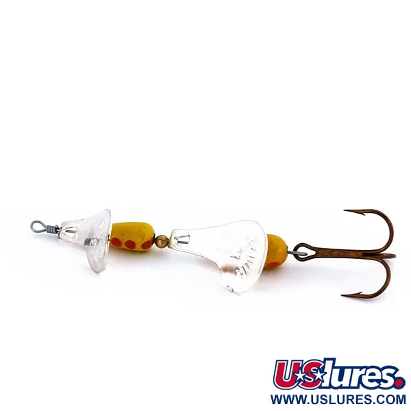   Panther Martin Minken Tandem, 1/2oz Nickel / Yellow / Red spinning lure #10261