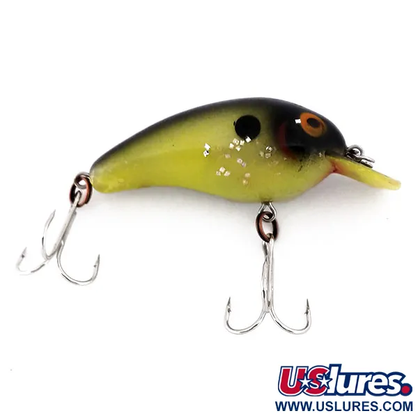 Vintage   Cotton Cordell Big O, 1/4oz Green / Black fishing lure #10268