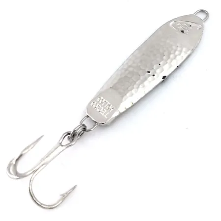 Vintage Cotton Cordell CC Spoon , 3/4oz Hammered Nickel fishing spoon #10270