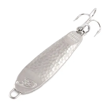 Vintage Cotton Cordell CC Spoon Jig Lure, 2/5oz Hammered Nickel fishing spoon #10272