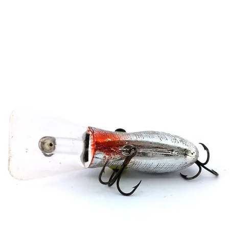 Vintage Rabble Rouser Roo-Tur , 1/3oz Silver fishing lure #10278
