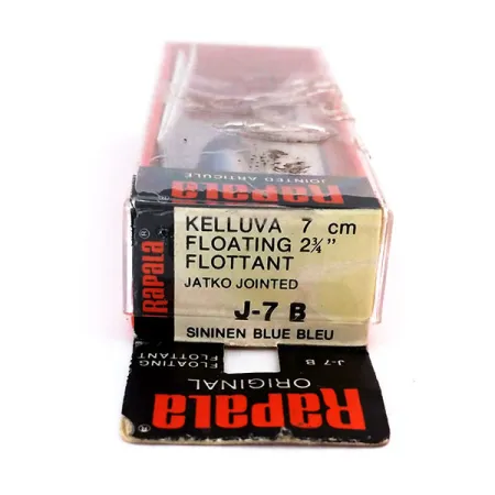 Rapala Jointed J-7, 1/8oz B (Blue) fishing lure #10318