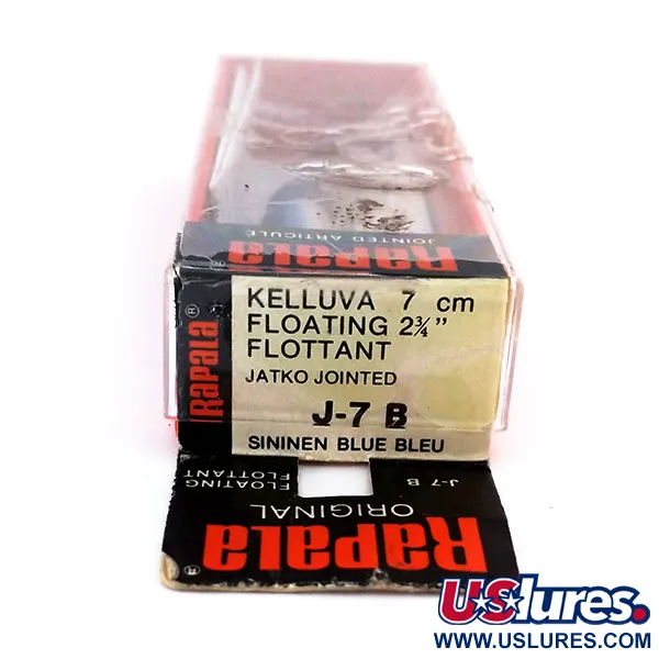   Rapala Jointed J-7, 1/8oz B (Blue) fishing lure #10318