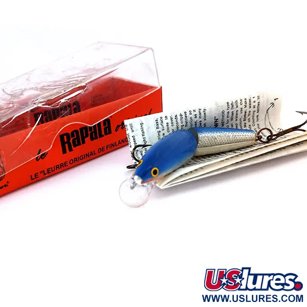   Rapala Jointed J-7, 1/8oz B (Blue) fishing lure #10318