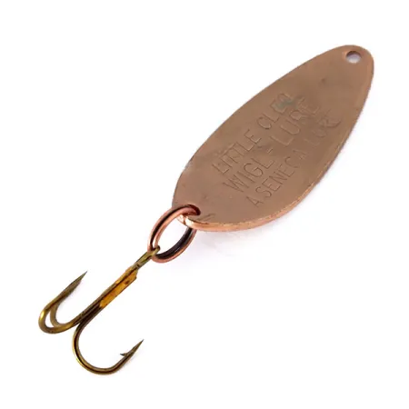 Vintage Seneca Little Cleo, 1/4oz Copper fishing spoon #10357