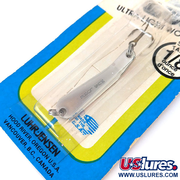  Luhr Jensen Hus-lure, 1/8oz Trout / Nickel fishing spoon #10383