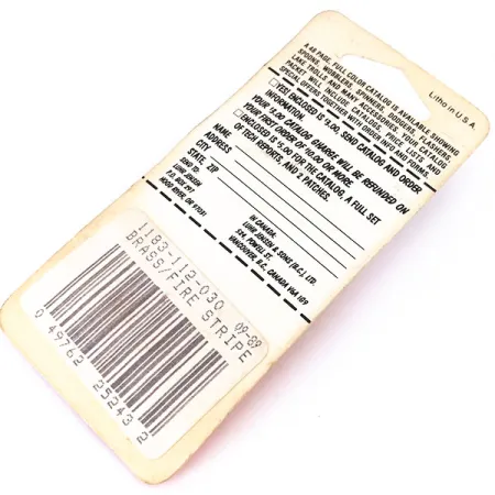 Luhr Jensen Mister J​, 3/32oz Bronze (Brass) / Red fishing spoon #10387